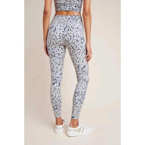 Varley Cream Blue&Black Century Animal Print Leggings Sz.XS - Picture 4 of 16